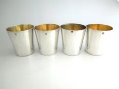 お猪口 ぐい呑み 銀製品 5客セット - メルカリ