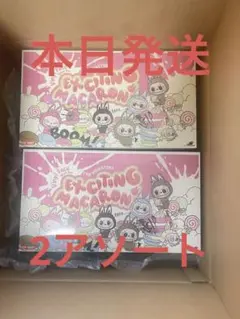 THE MONSTERSExciting Macaronぬいぐるみソートボックス THE MONSTERS - Exciting Macaron Vinyl Face Blind Box - POP MART