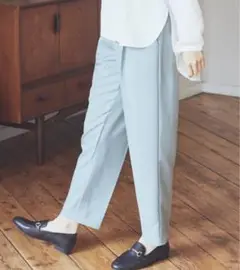 アースミュージックアンドエコロジー　テーパードパンツ ミント色Sサイズ