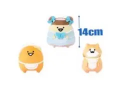 お文具といっしょ パステルおめかしぬいぐるみPart2 全3種コンプリートセット