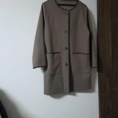 ブラウン チェスターコート M