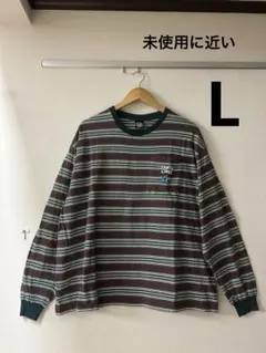 SANTA CRUZ ブラウンストライプ ロングスリーブTシャツのサムネイル