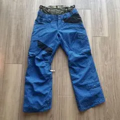 BLUE BLOOD スノーボードパンツ BL-5314 青×黒 チェック柄