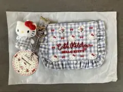 Cath Kidston Hello Kitty フリルティッシュポーチのサムネイル