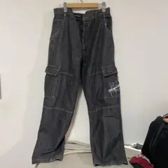 PJ's SURF デニムカーゴパンツ B系 ブラックジーンズ 90s 00sのサムネイル