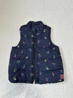 baby GAP 花柄ダウンベスト 4歳用