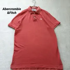 Abercrombie&Fitch アバクロ ポロシャツ Mサイズ ピンク