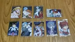 エヴァンゲリオン ウエハース 箔押しメタリックカード レイ シンジ カヲル