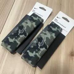 Nike Swoosh Headband 迷彩 ヘッドバンド2セット