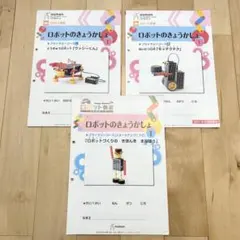 ヒューマンアカデミー ロボット教室 テキスト プレプライマリーコース