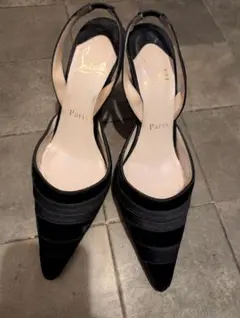 Christian Louboutin パンプス バックストラップ レッドソール