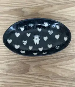 作家　陶芸作家　人気作家　ミニオーバル　立体くま　ハート　工芸品 作家 陶芸作家 人気作家 ミニオーバル 立体くま ハート 工芸品 - メルカリ