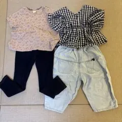 110〜120トップス＆ボトムス 4点セット まとめ売りのサムネイル