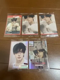 ENHYPENウエハースカードシール　ソンフンコンプリートセット