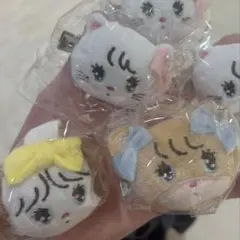 mikko ぬいぐるみまえがみクリップ ラテ、ソフィガチャ