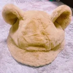 ダッフィー耳つきフリースキャップ