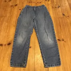 GU シェフパンツ　デニム　140