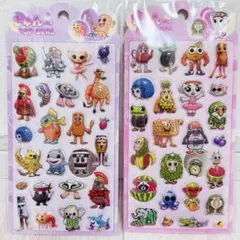 イタリアンブレインロット ぷくぷくシール 立体3d ボンボンドロップ