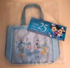 スーベニアランチバッグ 東京ディズニーシー 25周年 スパークリングジュビリー