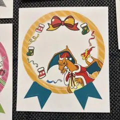 ポケモン クリスマスキャラクターシール4枚セット