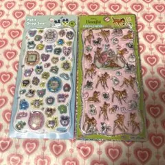 ボンボンドロップ　シール　たまごっち　プチドロップ　ディズニー　バンビ　まめっち