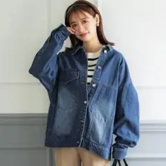 コカ coca オーバーサイズデニムジャケット