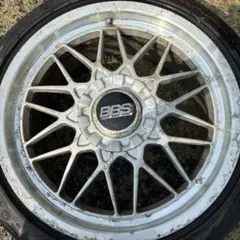 BBS18インチホイール1本のみホワイト&キャンディブルーパウダーコート