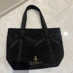 NINA'S MARIE-ANTOINETTE トートバッグ ブラック リボンのサムネイル