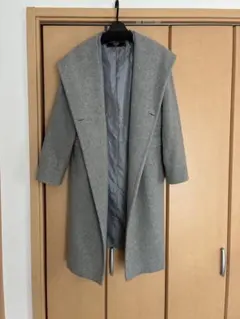 SLOBE IENA Superfinewool フードコート グレー