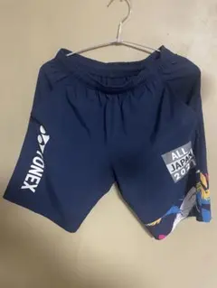 YONEX ハーフパンツ ネイビー S ALL JAPAN 2021
