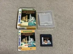 CHECKMATE チェックメイト　 ゲームボーイソフト　箱、説明書付き。チェス
