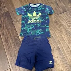 adidas 迷彩柄 Tシャツ＆ショートパンツ セット