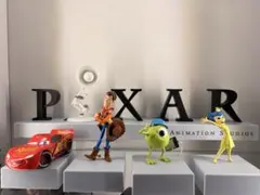 Happyくじピクサー A賞ピクサーキャラクターズ&ピクサーロゴフィギュアセット