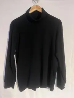 ユニクロ　ヒートテック超極暖　黒　L タートルネック ウルトラウォーム
