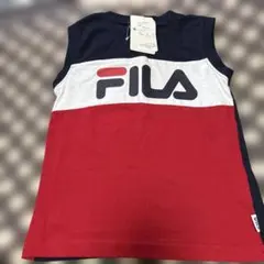 新品未使用品　タグ付きFILA ノースリーブ タンクトップ 120cmのサムネイル