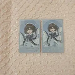 にじさんじ White Snow Christmas チェキ風カード ましろ爻