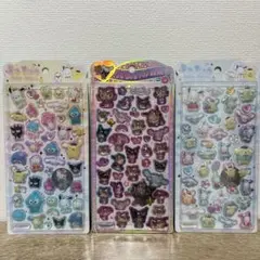 うるちゅるポップシール サンリオ 3枚セット 日焼け