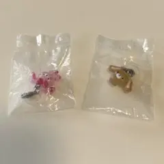 ゆるっとめじるしアクセサリー　ぼんぼんりぼん　くろうさ