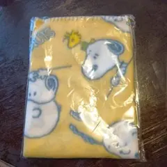 【新品未開封】スヌーピー ブランケット 黄色 AOKI ノベルティ　非売品