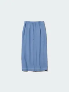 デニムジャージーナローロングスカート（丈標準80～84cm）