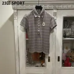 23区 SPORT ニジュウサンクスポーツ 半袖ポロシャツ L ゴルフのサムネイル