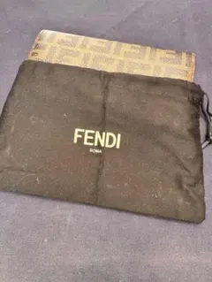 FENDI フェンディ ロゴ 巾着型 メガネケース ポーチ - メルカリ