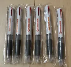 3色ボールペン6本セット　製薬会社ノベルティ