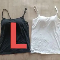 31、UNIQLOブラトップ　エアリズムLサイズ 2枚セット