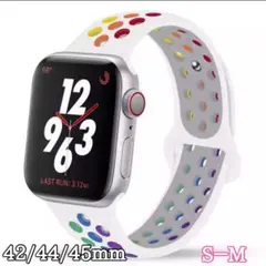 AppleWatchスポーツバンドシリコン 42/44/45mm  S-M