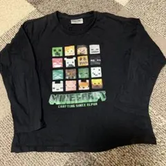 Minecraft キャラクター 長袖Tシャツ 140サイズ