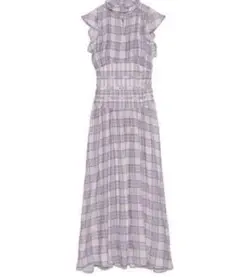 SNIDEL　ウエストピンタックボウタイワンピース