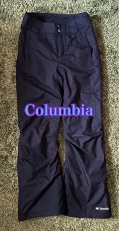 Columbia ブラック スノーウェアパンツSサイズ