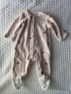 ミッフィー　足つき　ロンパース