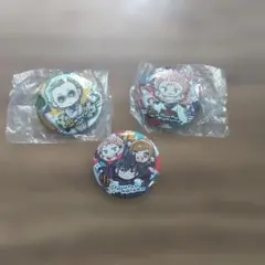 呪術廻戦 キャラクター缶バッジ 3個セット